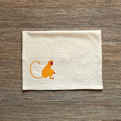 Calyz Indian Monkey Tea towel